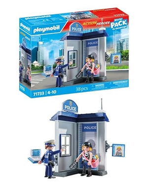 Playmobil - 71733 | Starter Pack Police Room