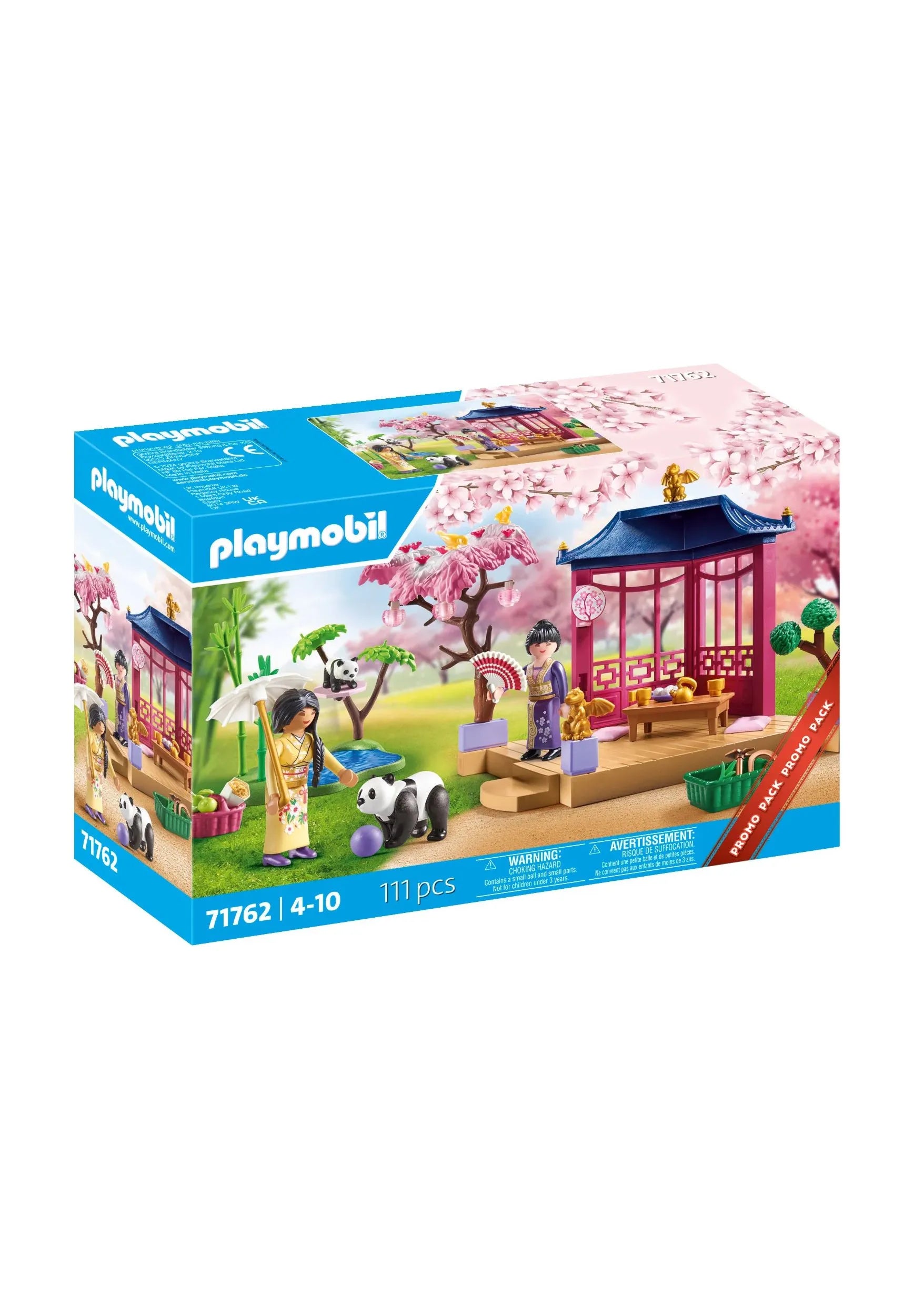 その他 playmobil 3046 Playmobil - 71762 | Asian Garden with Panda – Castle Toys