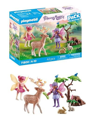 Playmobil - 71800 | Starter Pack Fairies with Forest animals