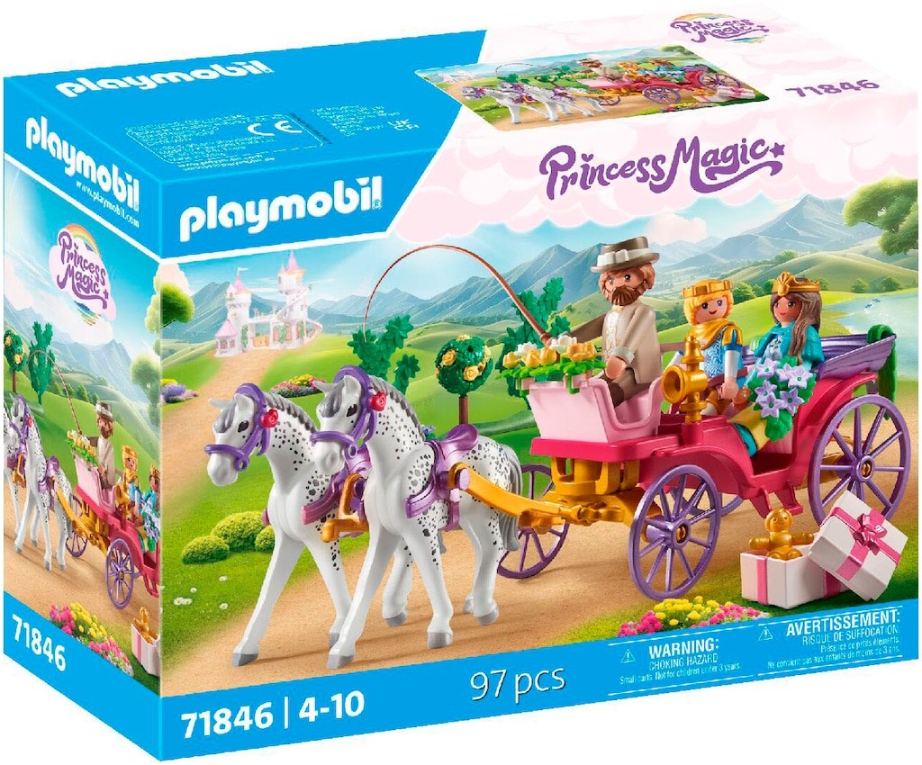 Playmobil 71846 Princess Magic: Carriage Ride – Castle Toys