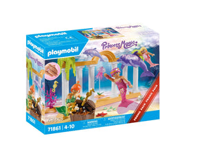 Playmobil - 71861 | Princess Magic: Mermaid Treasure with Dolphins