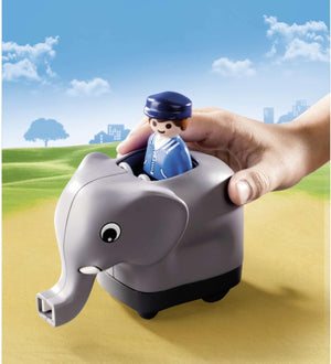 Playmobil - 70405 | 1.2.3: Animal Train