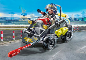 Playmobil - 71147 | City Action: Police All Terrain Quad