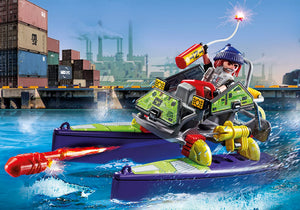 Playmobil - 71147 | City Action: Police All Terrain Quad