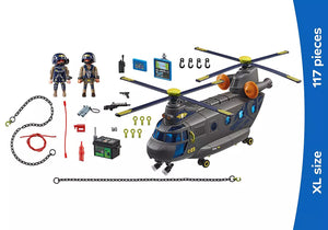 Playmobil - 71149 | City Action: Tactical Police Large Helicopter