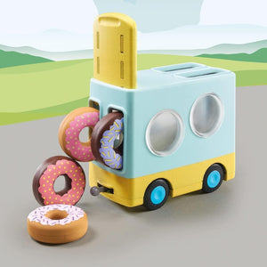Playmobil - 71325 | 1.2.3: Doughnut Truck with Stacking and Sorting