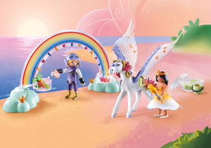 Playmobil - 71361 | Princess: Pegasus with Rainbow in the Clouds