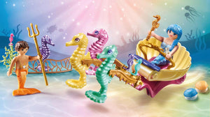 Playmobil - 71500 | Princess Magic: Mermaid Seahorse Carriage
