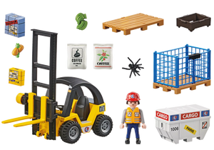 Playmobil - 71528 | My Life: Forklift Truck with Cargo