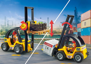 Playmobil - 71528 | My Life: Forklift Truck with Cargo