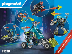 Playmobil - 71578 | 71578 - Promo Pack: Robot Vs. Glider