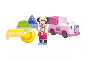 Playmobil - 71770 | JUNIOR & Disney - Minnie Mouse's Color Sorting Fruit Truck