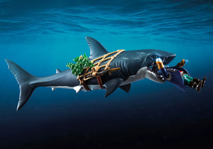 Playmobil - 71793 | Giant Shark with Pirate