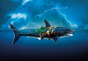 Playmobil - 71793 | Giant Shark with Pirate
