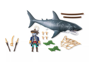 Playmobil - 71793 | Giant Shark with Pirate