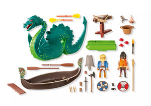 Playmobil - 71830 | Vikings with Sea Monster