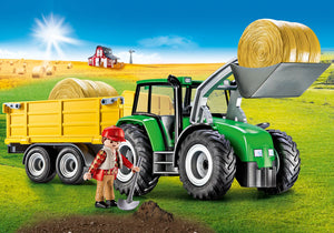 Playmobil - 9317 | Country: Tractor with Trailer