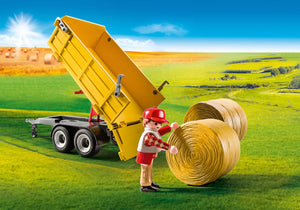 Playmobil - 9317 | Country: Tractor with Trailer