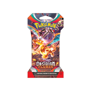 Pokemon Co. - 87375 | SV3 Obsidian Flames Sleeved Booster - Assorted (One per Purchase)