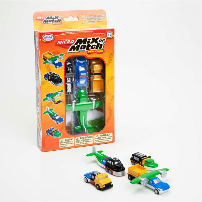 Popular Playthings - PP-60362 | MICRO Mix or Match Vehicle 2 (Bilingual)