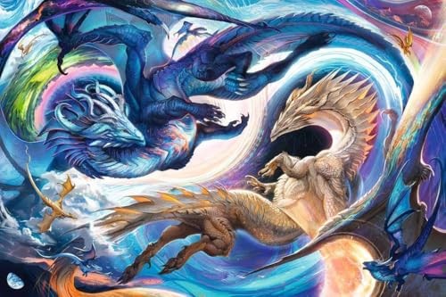 Ravensburger - 00813 | Dragon Day and Night 5000 PC PZ