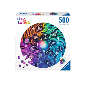 Ravensburger - 008194 | Circle of Colors - Astrology 500 PC Puzzle