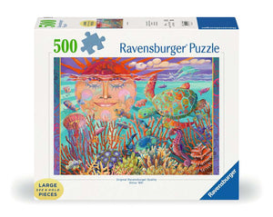 Ravensburger - 010036 | Sun and Sea 500 PC Puzzle