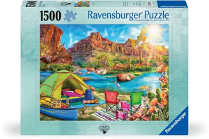 Ravensburger - 010074 | Canyon Camping 1500 PC Puzzle