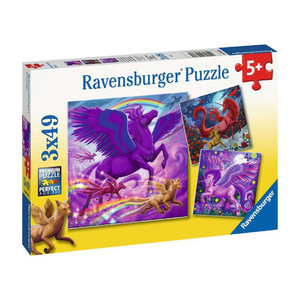 Ravensburger - 05678 | Mythical Majesty 3x49 PC Puzzle