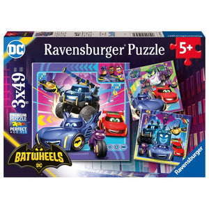 Ravensburger - 10562 | Batwheels - 3X49 Piece Puzzle