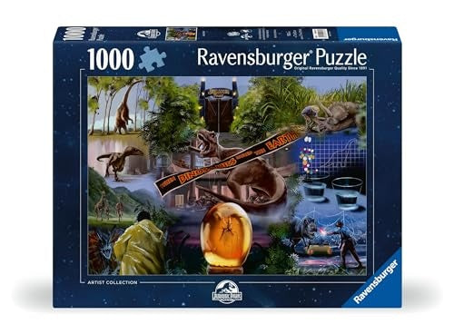 Ravensburger - 12000187 | Jurassic Park Movie Poster1000PC Puzzle