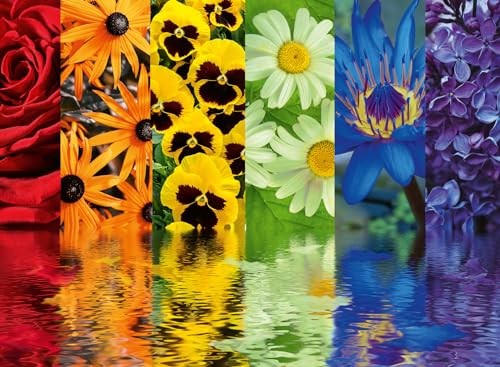 Ravensburger - 12000213 | Floral Reflections 500pc Puzzle