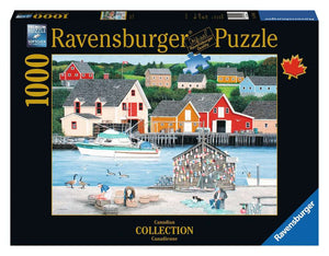 Ravensburger - 12000306 | Fisherman's Cove - 1000 Piece Puzzle