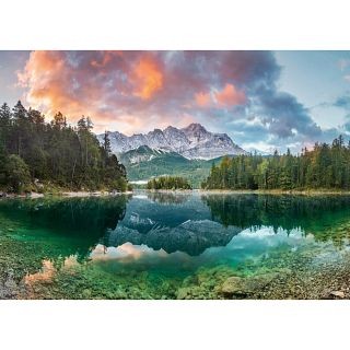 Ravensburger - 12000358 | Zugspitze at the Eibsee, Germany - 1000PC puzzle