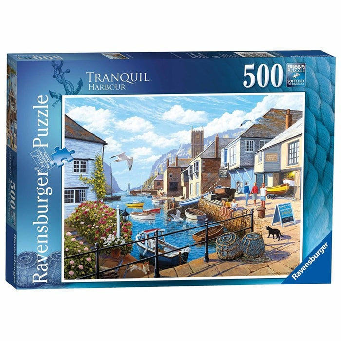 Ravensburger - 12000503 | Tranquil Harbour 500 Piece Puzzle