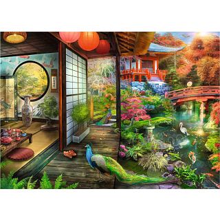 Ravensburger - 12000635 | Japanese Teahouse - 1000 PC Puzzle