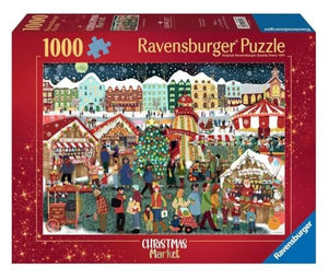 Ravensburger - 12000729 | Christmas Market - 1000 PC Puzzle