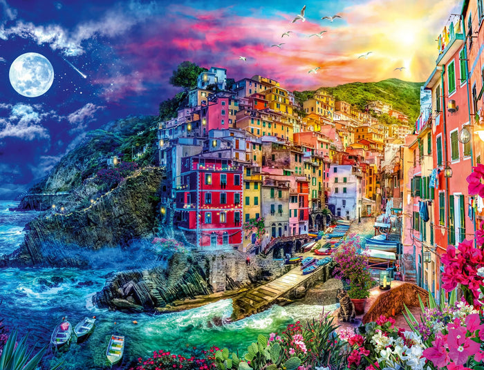 Ravensburger - 12000803 | Colorful Cinque Terre 2000 PC Puzzle