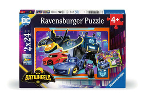 Ravensburger - 12001054 | Batwheels - 2x24 Piece Puzzle