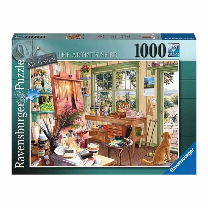 Ravensburger - 12001100 | The Artist's Shed 1000 PC Puzzle