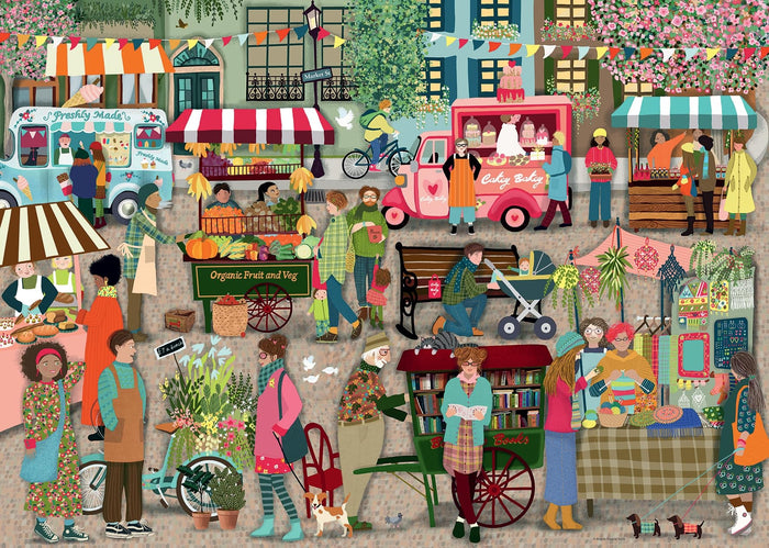 Ravensburger - 12001260 | Street Market 1000pc Puzzle