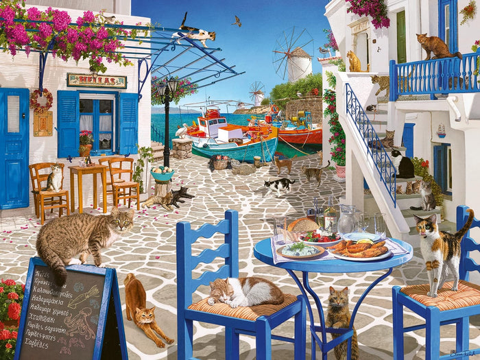 Ravensburger - 12001450 | Cats of Mykonos 1500 PC PZ