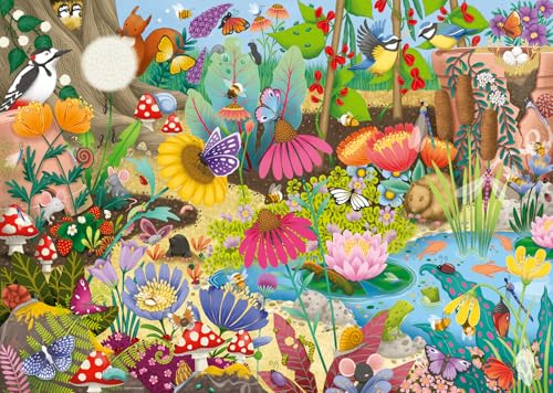 Ravensburger - 12001456 | Little Garden World 1000 PC Puzzle