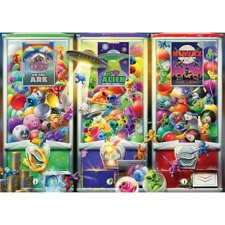 Ravensburger - 12001482 | Animals, Aliens & Ninjas 1000 Piece Puzzle
