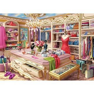 Ravensburger - 12001483 | The Coveted Closet 1000 Piece Puzzle