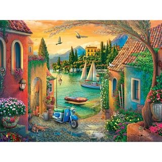 Ravensburger - 12001516 | European Villa Views 750 Piece Puzzle