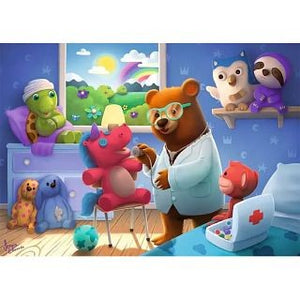 Ravensburger - 12004097 | Stuffed Animal Hospital 35 PC Puzzle