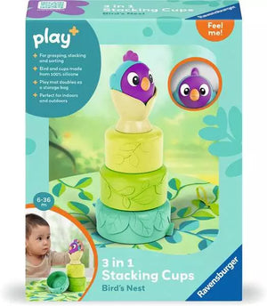 Ravensburger - 12034106 | 3-in-1 Stacking Cups