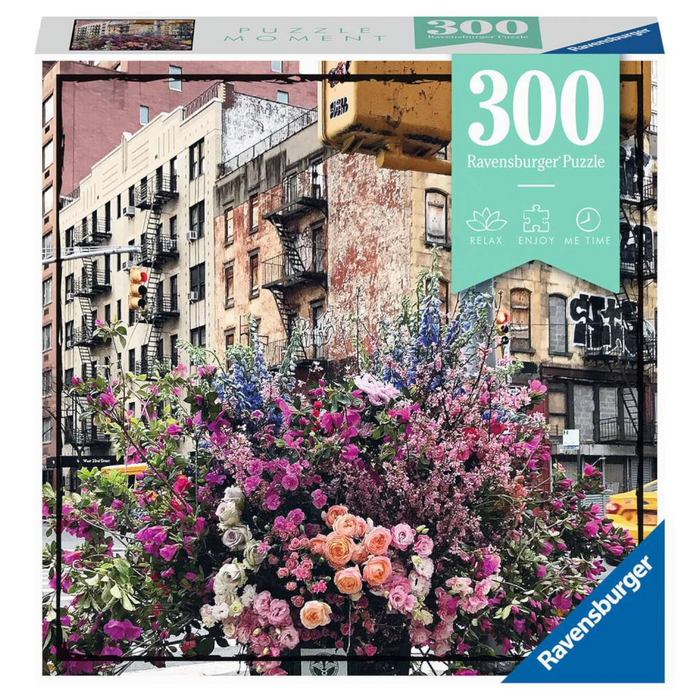 Ravensburger - 12964 | Flowers In New York - 300 Piece Puzzle