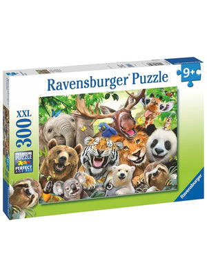 Ravensburger - 13354 | Exotic Animals Selfie 300 PC Puzzle